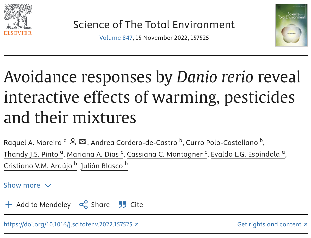Article by Raquel